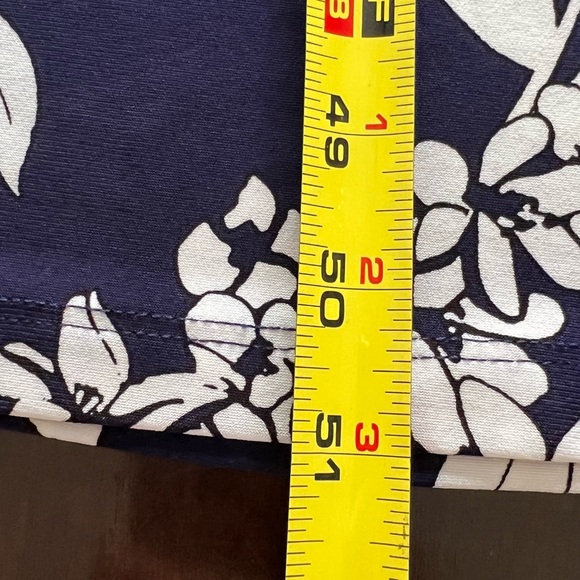 Anne Klein blue floral maxi dress size 14 - Picture 6 of 7